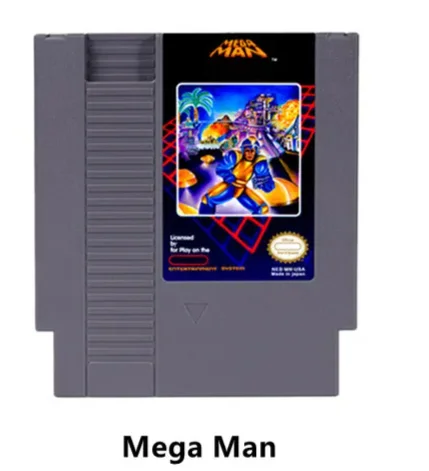 Megaman Mage Man series I II III IV V VI Mushroom Kingdom Battle Revenge - 72 pins 8bit Game Cartridge for NES Game Console