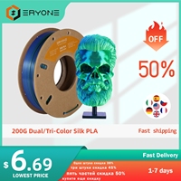 ERYONE 200g Dual/Tri Colors Silk PLA Filament For FDM 3D Printer 1.75mm ±0.03 High Quality New arrival Impresora 3D Printting