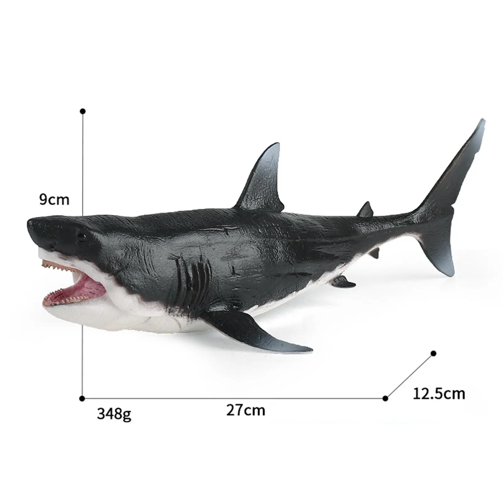 Megalodon Action Figure Education Kids Marine Animals Big Shark Fish Animal for Toddlers Children Kids Birthday Gifts
