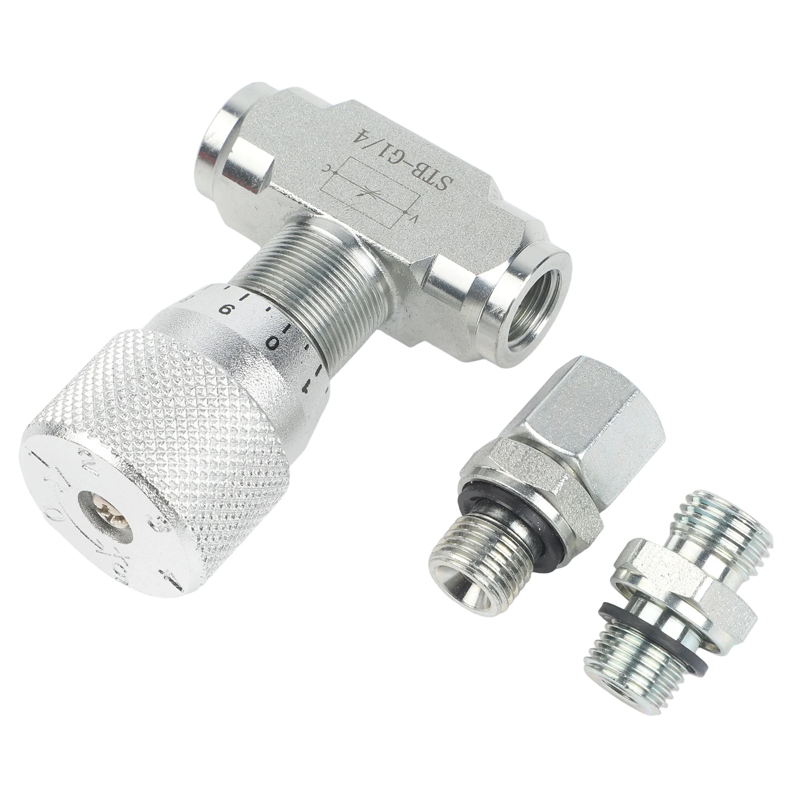 Precision Flow Control Valve Hydraulic Control Valve As Shown Throttle Valve 46 GPM Flow Rate Max Pressure 5800 PSI