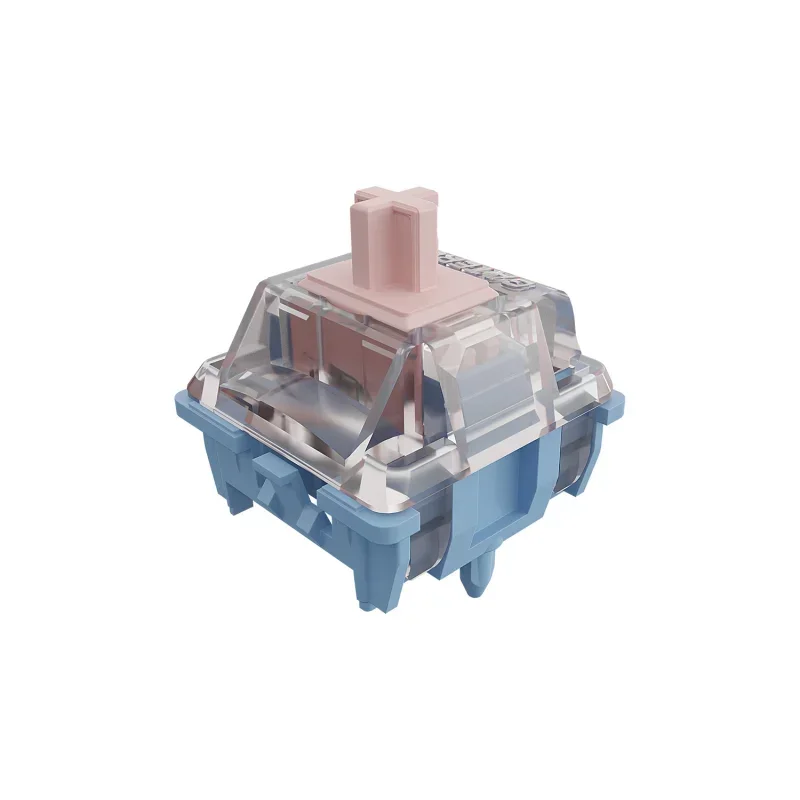 Gateron Melodic Switch 60g Clicky 5-Pin MX Switch for Mechanical Keyboard Pre-lubed Nylon SMD Long Spring Dual Rail DIY F75 F87