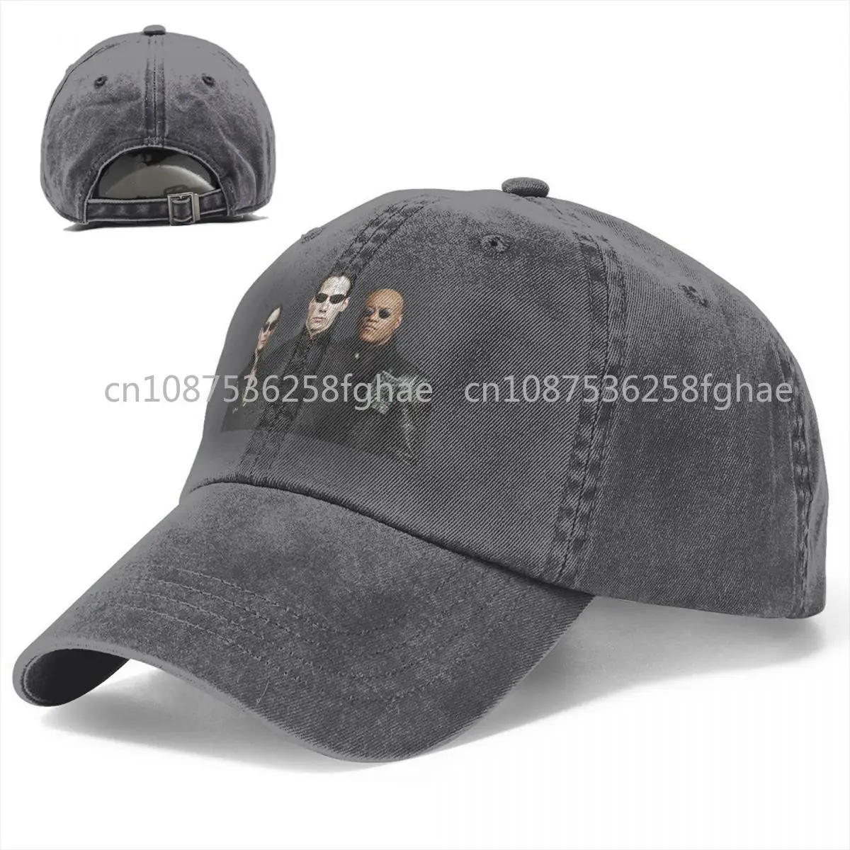 The Matrix Code Movie Baseball Cap For Men Cotton Hats Adjustable Hat Fashion Casual Cap Truck Driver Hat