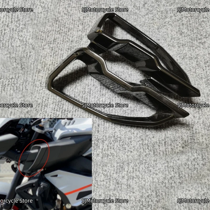 

Bright black Motorcycle Ram Air Intake Covers Panels Fairing Kit Fit For YAMAHA MT-10 FZ-10 MT10 MT 10 FZ10 2016-2021
