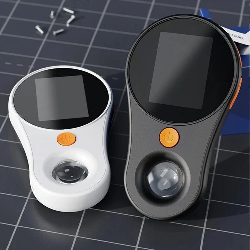 500X Magnification Digital Handheld Microscope Magnifier Glass+Light For Electronics Coins Jewelry Watch Repair-A69F