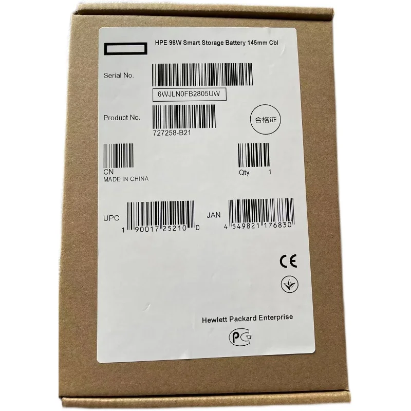 

Совершенно новая упаковка для аккумулятора HP 96W 875241-B21 878643-001 876850-001 с руководством