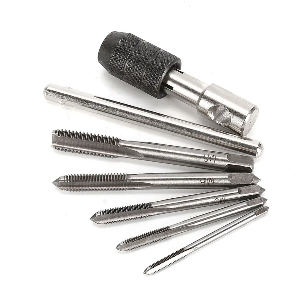 Adjustable Hand Tap Wrench Tool Set Precision Thread Cutting Equipment Manual Tapping Device For Maintenance