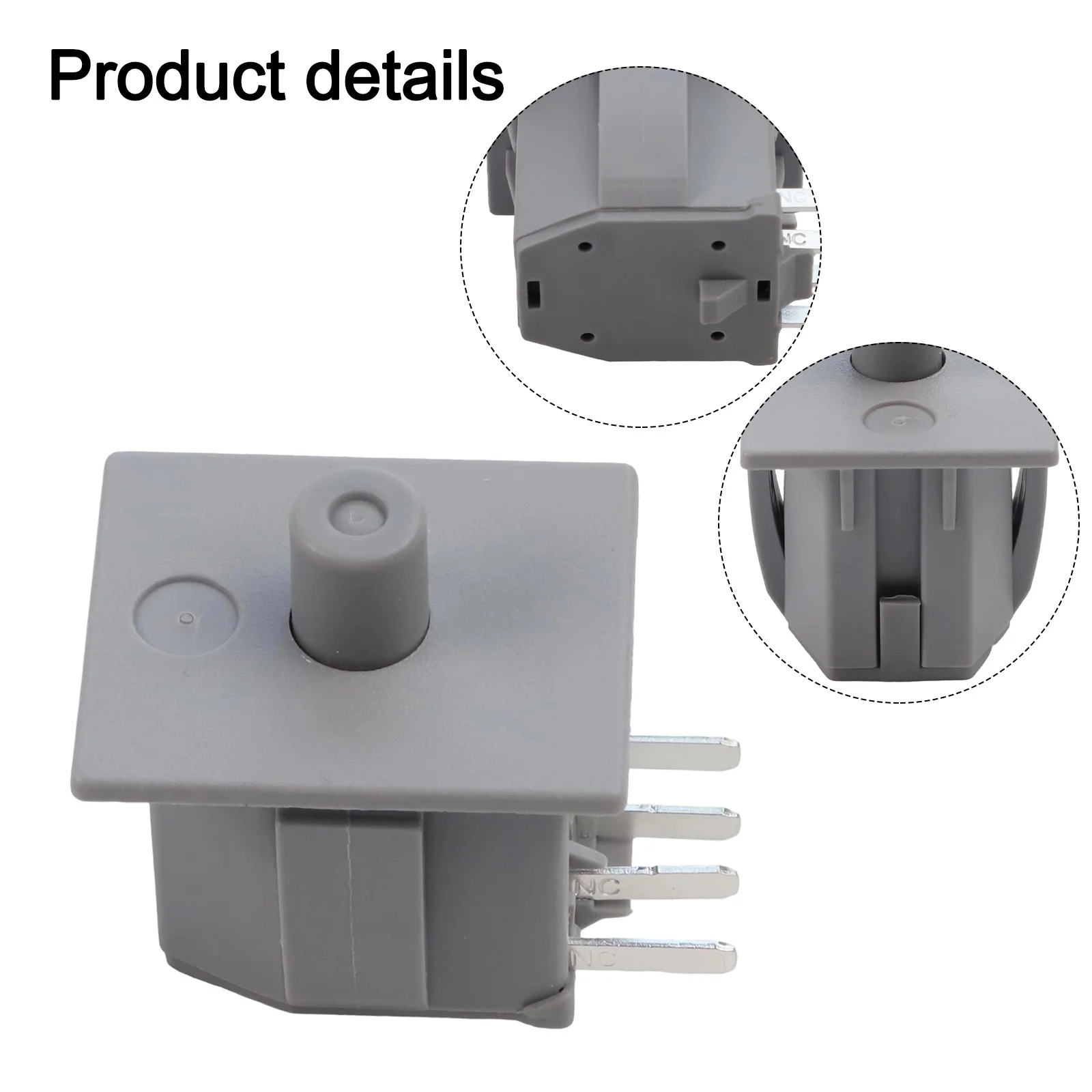 92505013 & 72505013 Seat Switch Compatible with Models Featuring Multi Position Use and Four Terminal Secure Connection