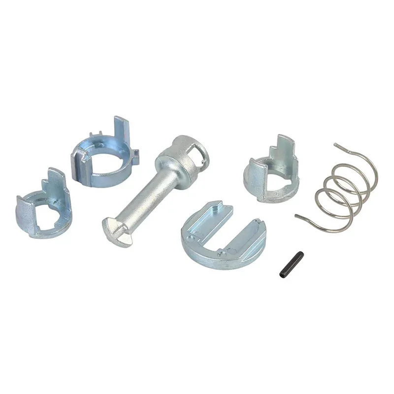 7Pcs/Set For BMW X5 E53 1999-2006 X3 E83 2003-2010 Car Door Lock Cylinder Barrel Repair Kit Zinc Alloy Accessories Replacement