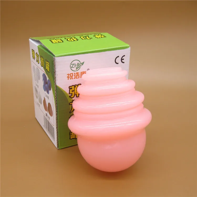 

Elastic cupping negative pressure cupping high transparency and super soft grade silicone children and adults household scraping