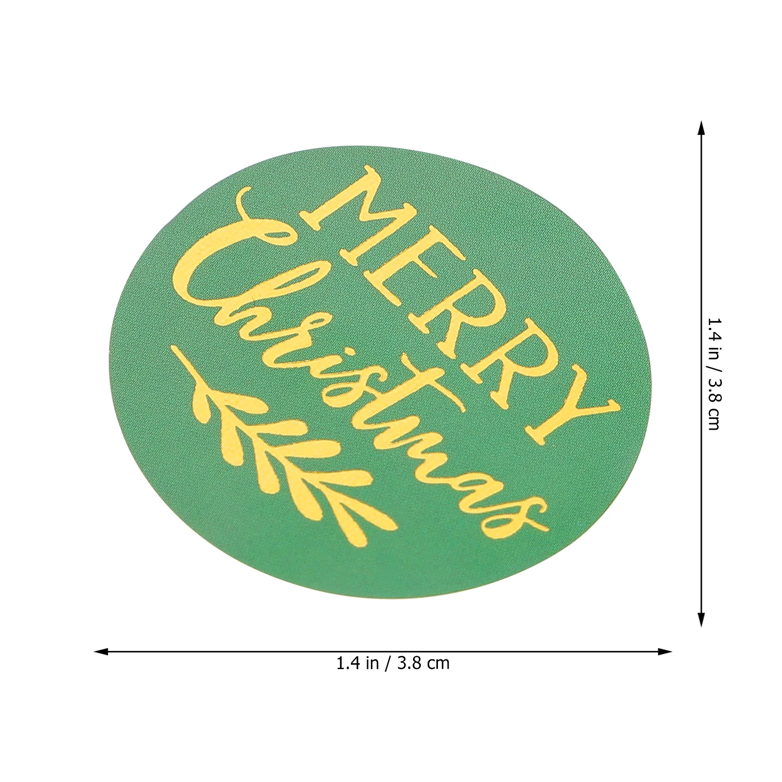 Christmas Gift Tag Stickers Xmas Gift Label Stickers Wrapping Paper Labels Round Labels