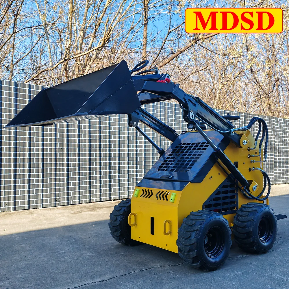 

Wheel Skid Steer Loader Mini Compact & Multifunctional Construction MachineryHigh Efficiency, Durable- Best Price Customize DDP