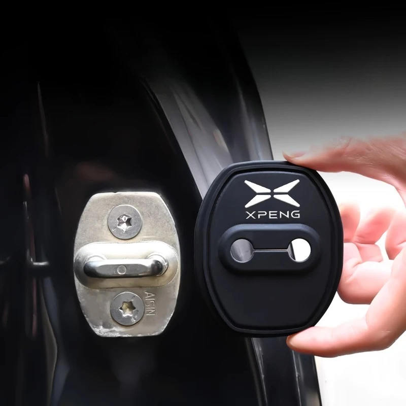 Cubierta Protectora para Cerradura de Puerta para Xpeng G9 G6 P7 + P5 MONA M03, Amortiguador Modificado, Accesorios para Auto