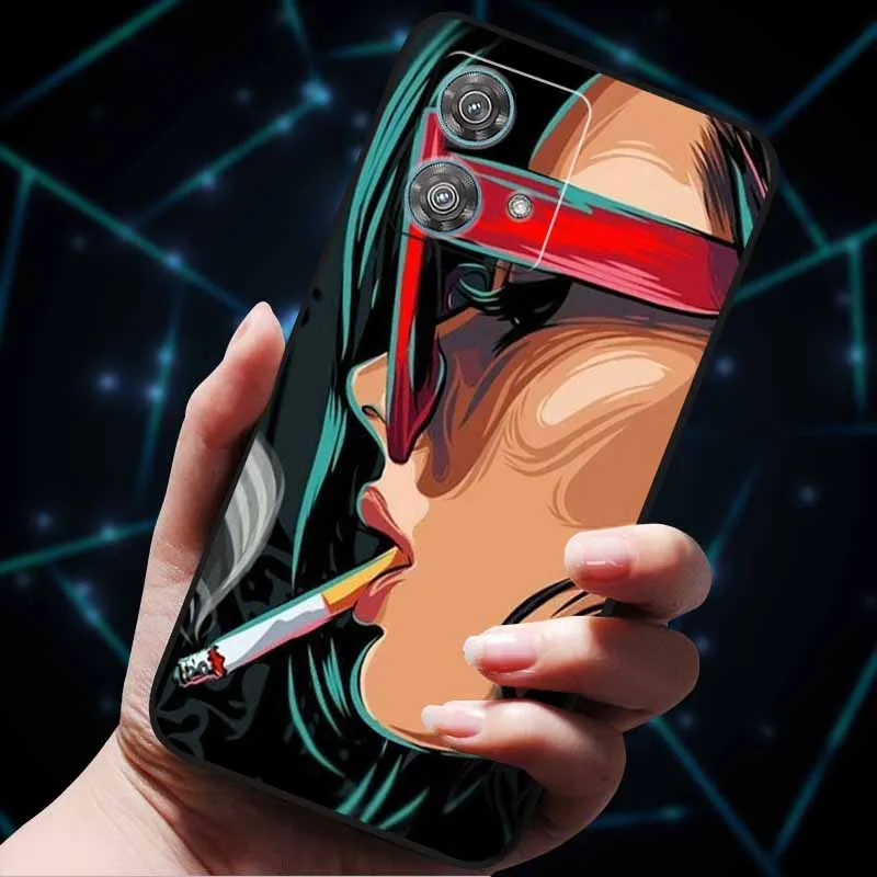 For Moto Edge 40 Neo Case 40Pro Phone Cover Soft Silicone Shockproof Fashion Bumper for Motorola Edge 40 Neo Cases Edge 40 5G image 5