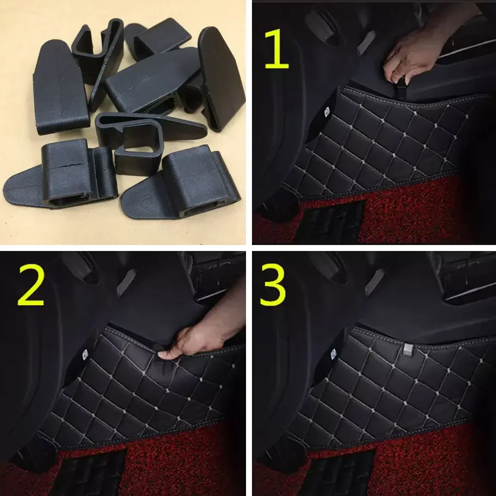 

15Pcs Universal Car Interior Floor Mats Anti-Slip Clip Carpet Fixing Grips Clamps Holders Auto Car Styling Tools Car Accessories