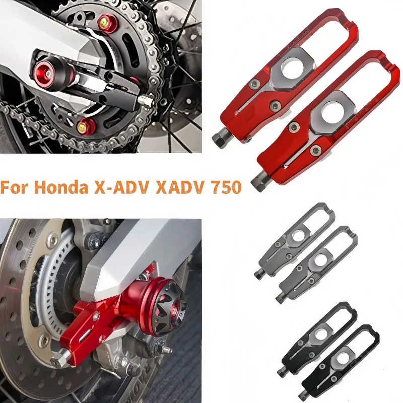 For Honda X-ADV XADV 750 2017-2020 Motorcycle modification accessories modification chain adjuster rear axle adjuster tensioner