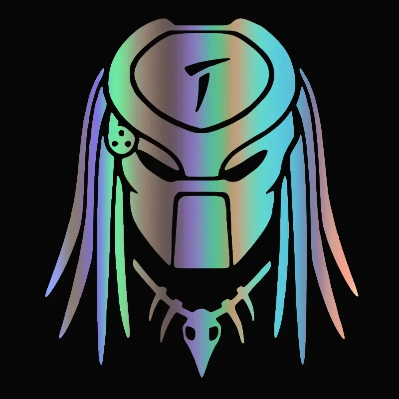 

Alien Predator UFO Vinyl Decals - Reflective Waterproof Car Stickers for Bumper/Rear Window, Durable Auto Graphics