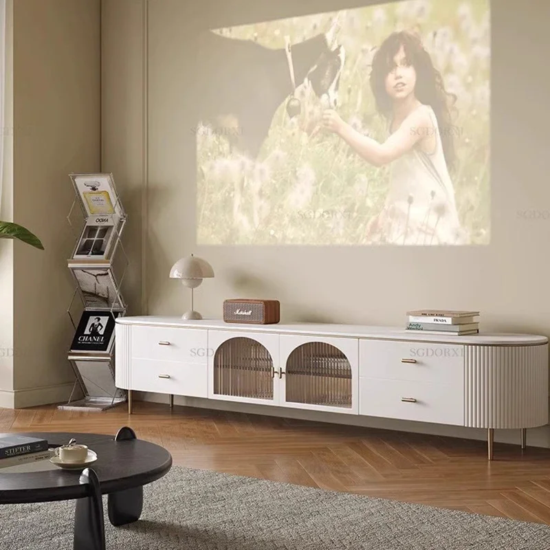 طبق الأصل تصميم الأثاث الرخام حامل تلفاز غرفة المعيشة الحديثة تخزين وحدة المحمول mueble para tv مزرعة صالون mueble para tv