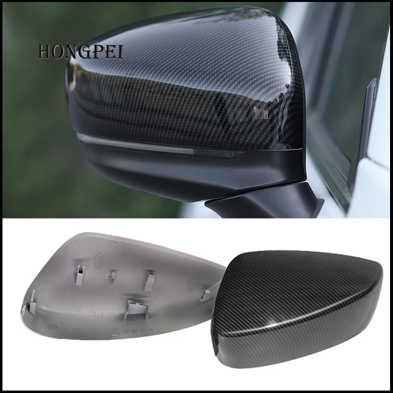 

For Mazda CX-5 CX5 2017 2018 2019 Car Side Wing Mirror Cover Rear-View Caps Carbon Pattern Replace Types Styling