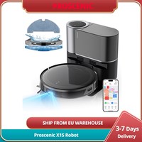 Pro scenic X1S Robot Vacuum Cleaner with Mop, 3000 Pa application power, 2.5L dustbag, App and voice control,