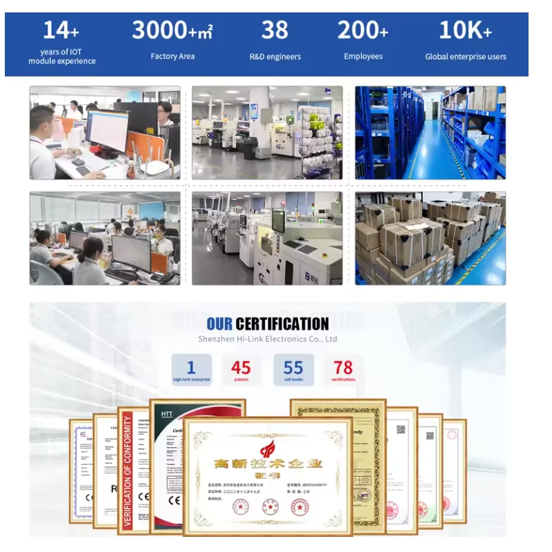 Hi-Link Halbleiter-Fingerabdruck-Identifikationsmodul ZW0905 Kapazitiver Touch-Sensor für die Sammlung von Fingerabdrücke und Türschloss