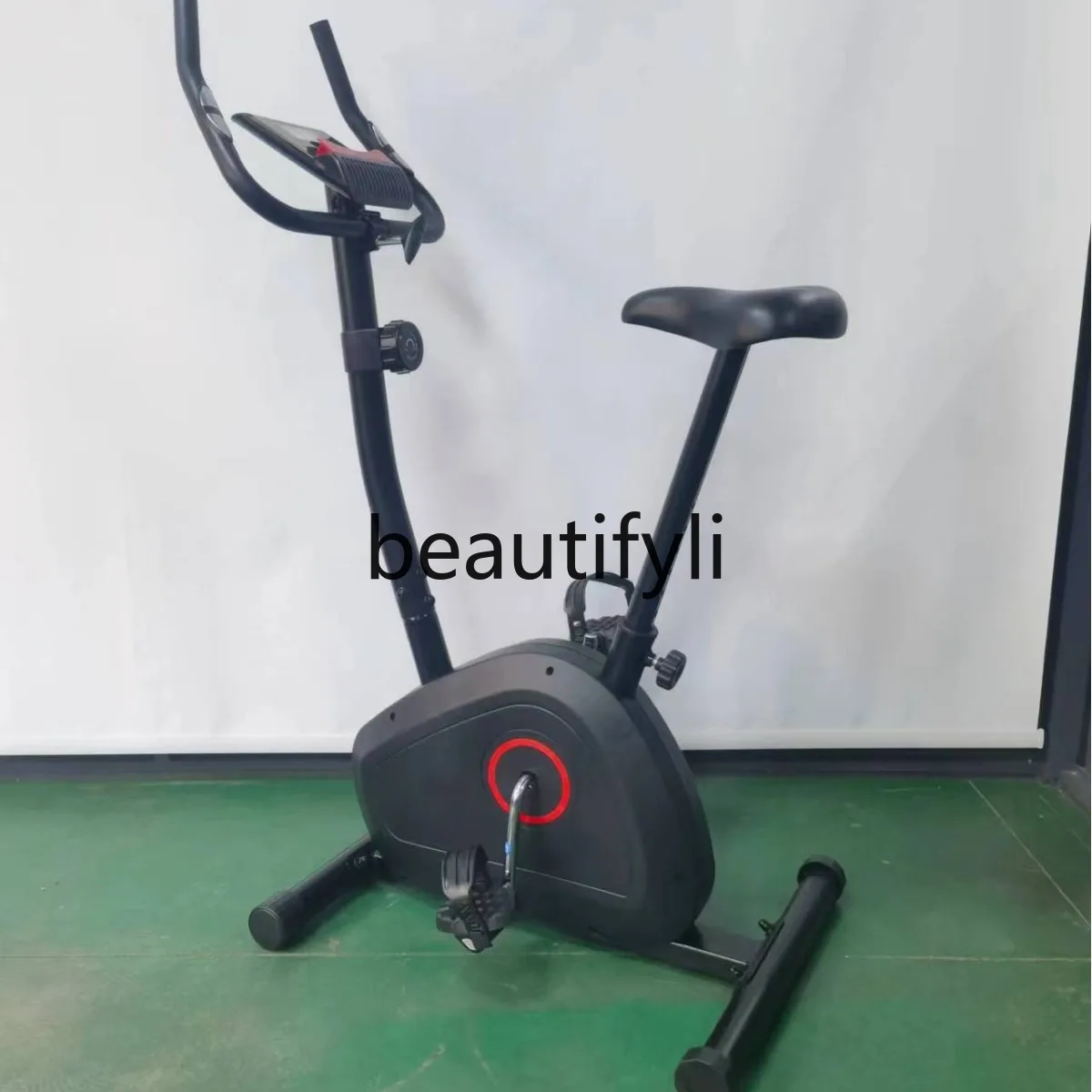 

Household small fitness equipment, silent magnetic control bicycle resistance adjustable elliptical machine