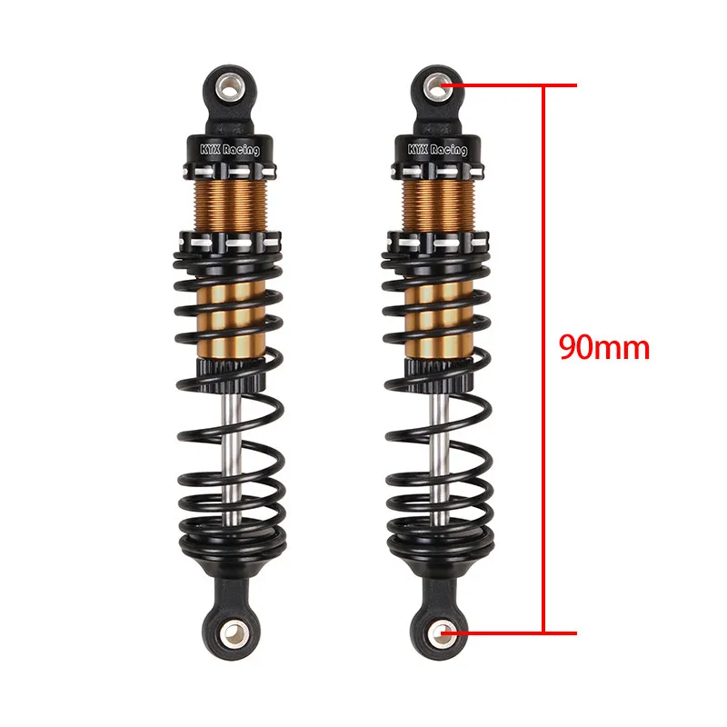 KYX simulation model car TRAXXAS1/10 FORD F-150 RAPTOR short card single tube shock absorber