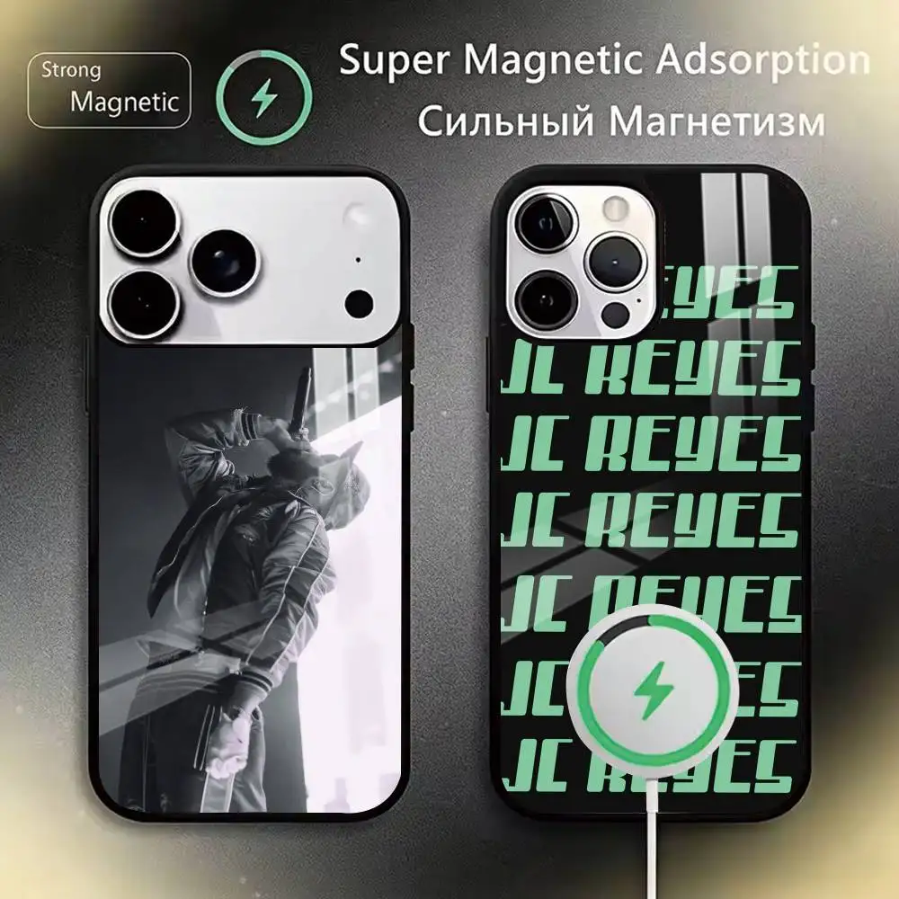 Rapper J-JC R-Reyes JC REYES Phone Case For iPhone17,16,15,14,13,Plus,Pro Magnetic Supports Magnetic Wireless Chargingg