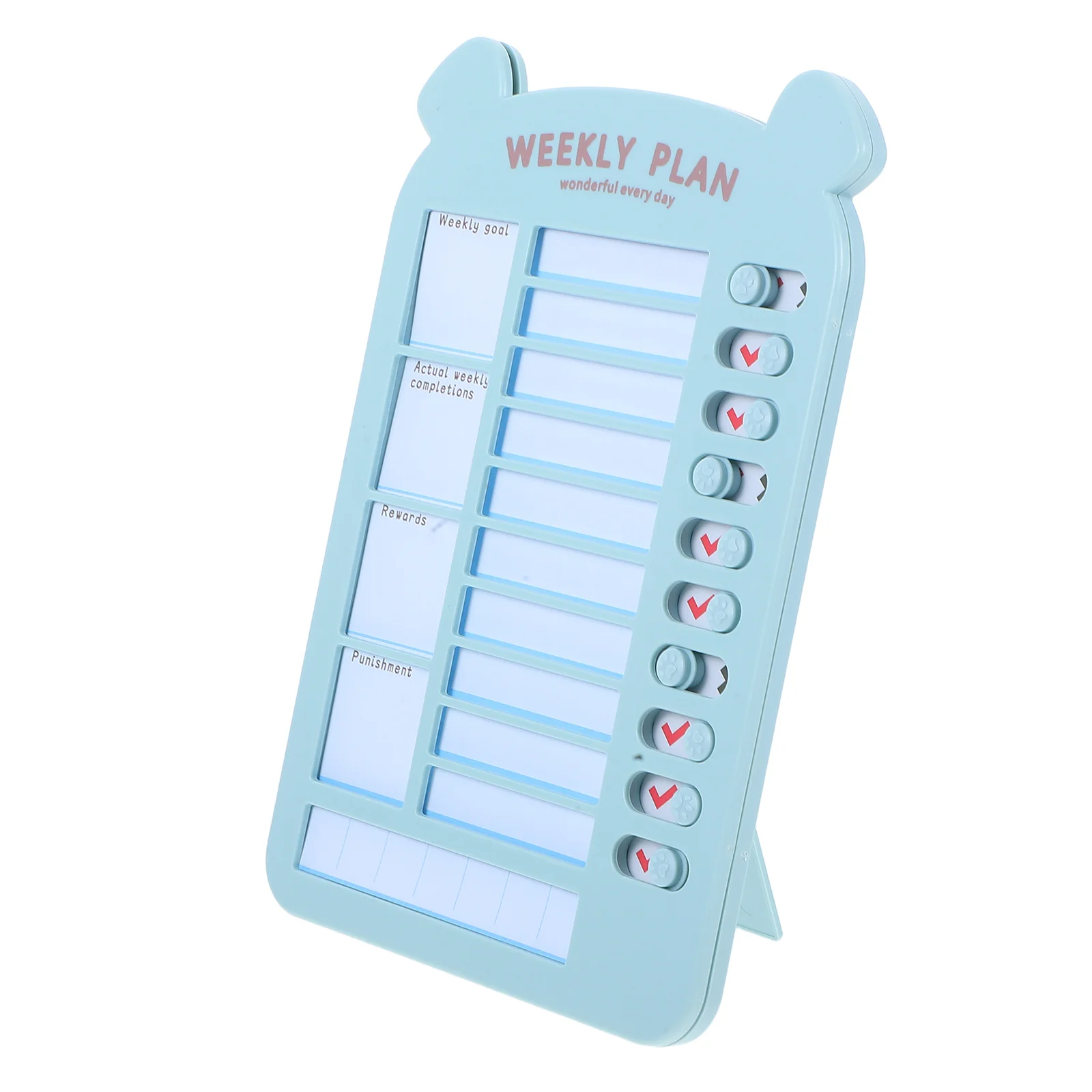 

Habit Tracker Board for Kids Daily Routine Chart Schedule Planning Board Task Tracker Childrens Self Discipline Development