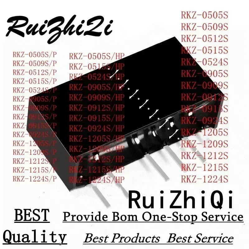 10PCS/LOT RKZ-0505S RKZ-0509S RKZ-0512S RKZ-0515S RKZ-0524S RKZ-0905S RKZ-0909S RKZ-0912S RKZ-0915S RKZ-0924S /P /HP 2W DC/DC