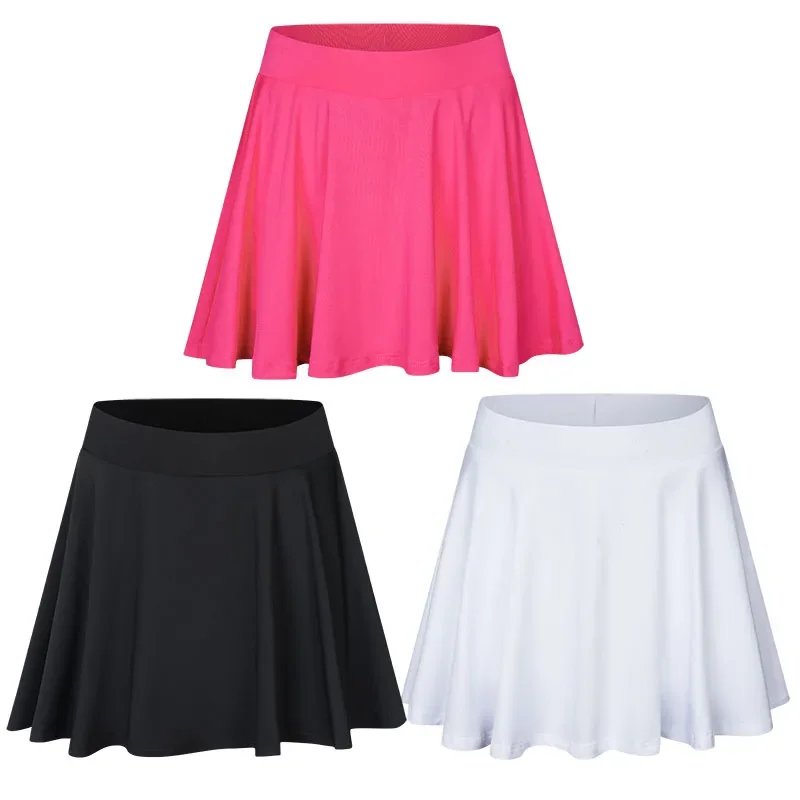 2025 Women Girl Skort Quick Dry Sport Badminton Pantskirt Wear Skirt Pleated 2 In 1 Shorts Tennis Skirt Cheerleaders Clothing