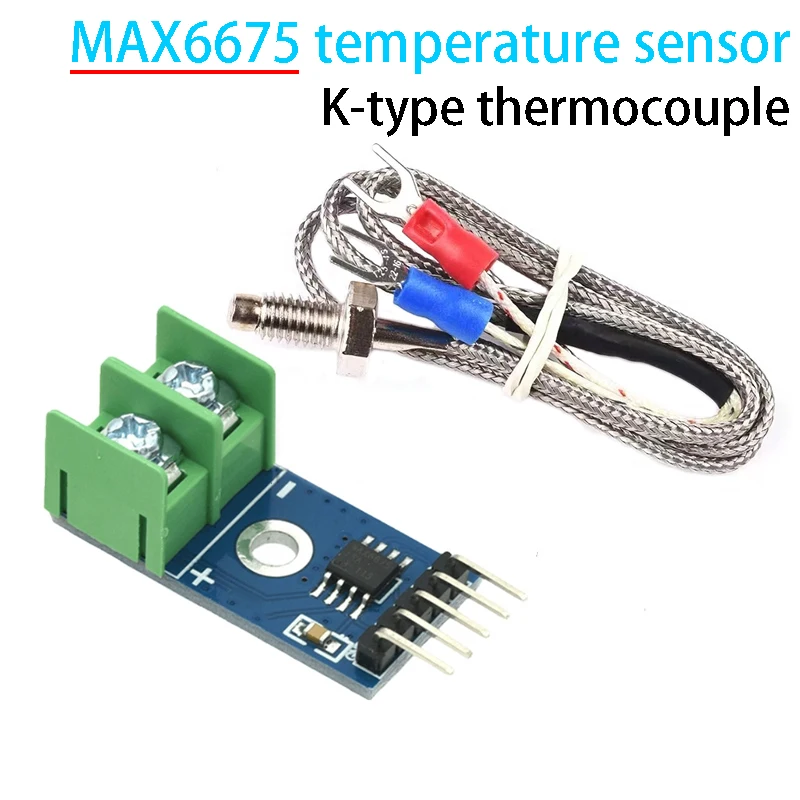 MAX6675 K-type thermocouple module temperature sensor with a maximum temperature of 1024 degrees