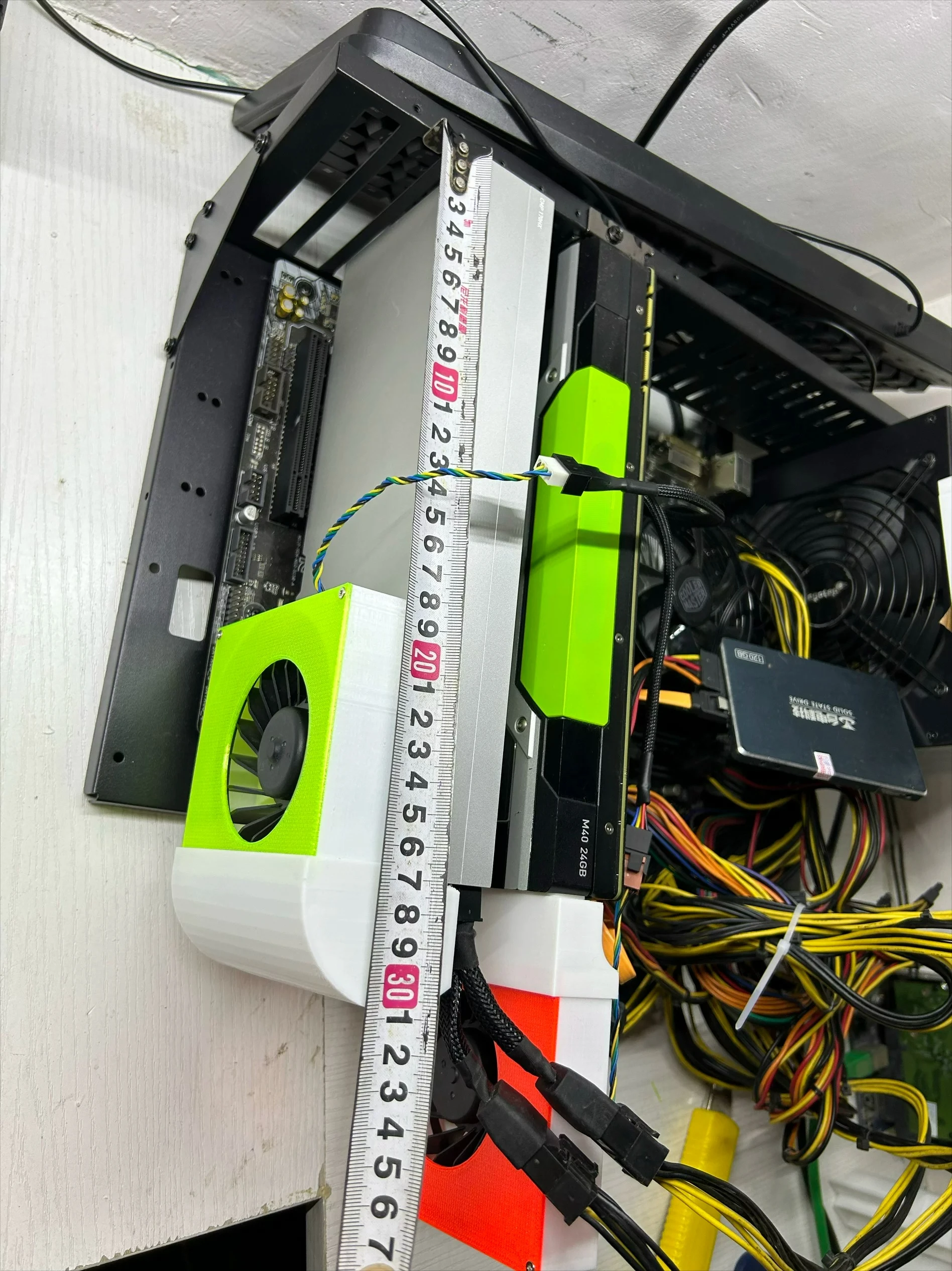 Active Cooling Mod for Tesla A100, H100, A40, A30, L40, 170HX Series GPU A40A30A16A800L40、170HX