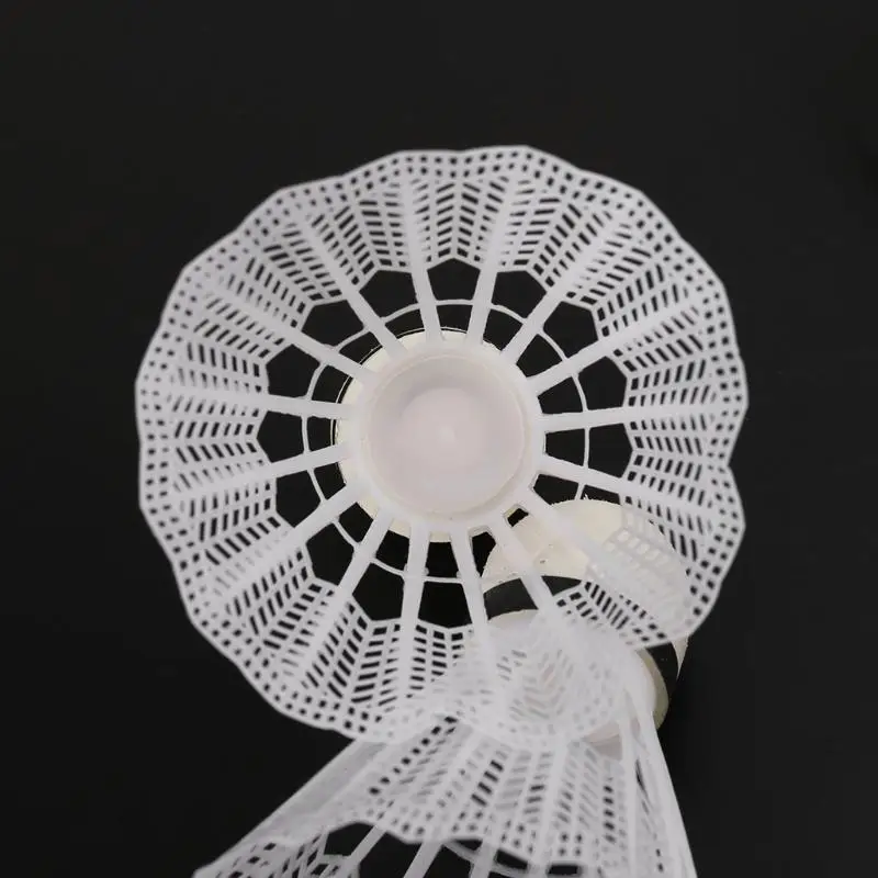 652F 12pcs Outdoor Windproof Badminton for Outdoor Training Enduring and Stable