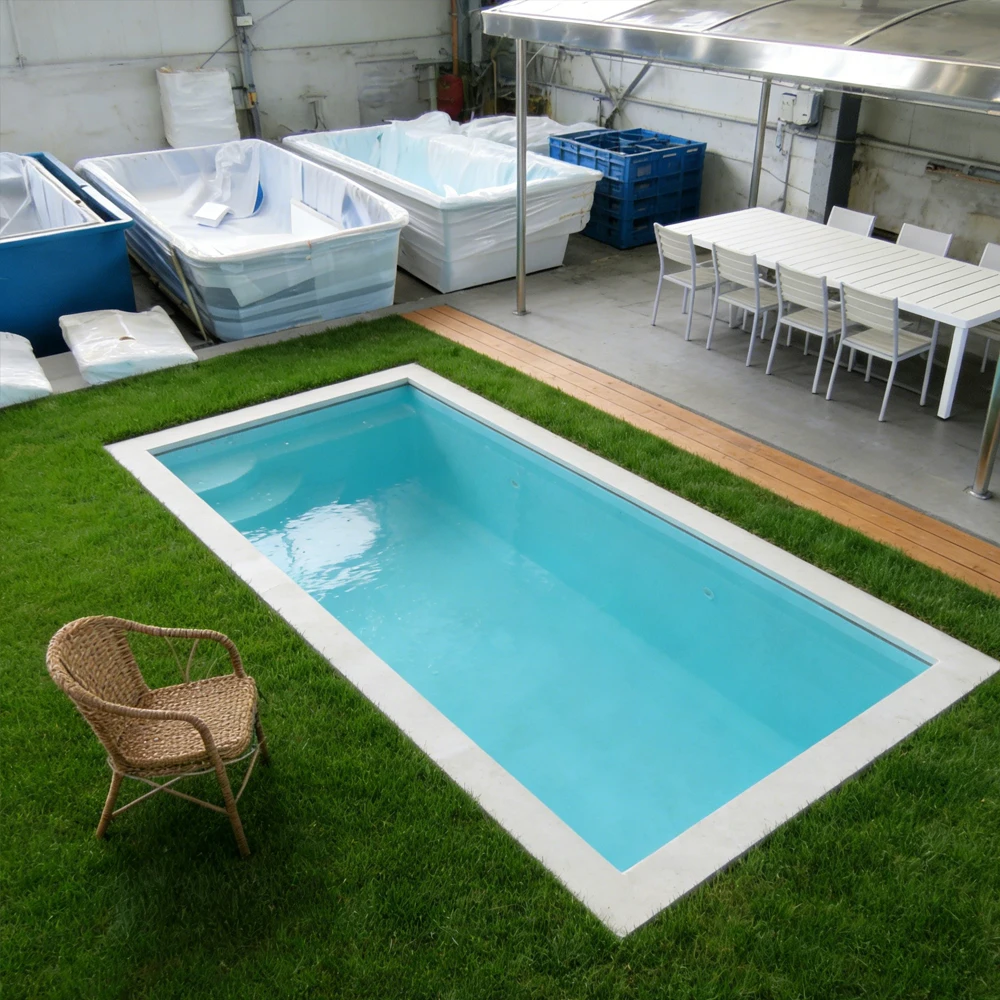 Large Prefabricated Fiberglass Container Pool for Adult Professional Swimming Commercial Custom