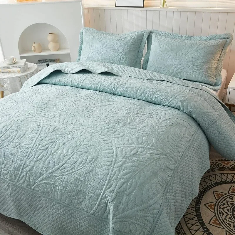 Conjunto de cama extragrande Farmhouse, Colcha, Capa para edredão, Laranja escuro, Rei, TF, 100% algodão, 3 peças