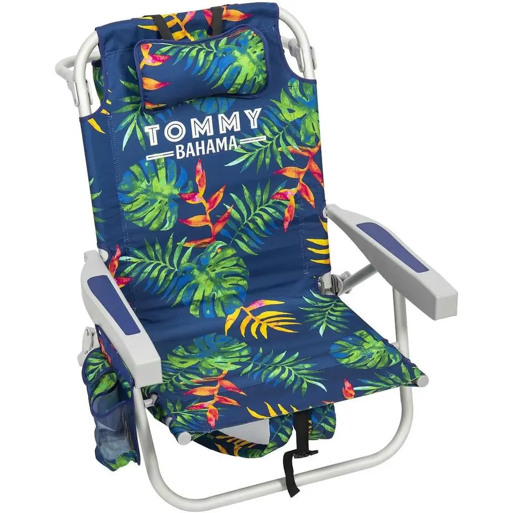 

Green Leaf 5-Position Beach Lounger