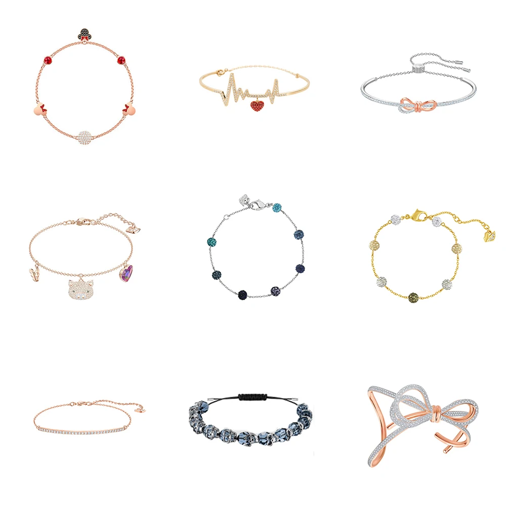 

Новый браслет Open Bow из розового золота с милым поросёнком, модный аксессуар