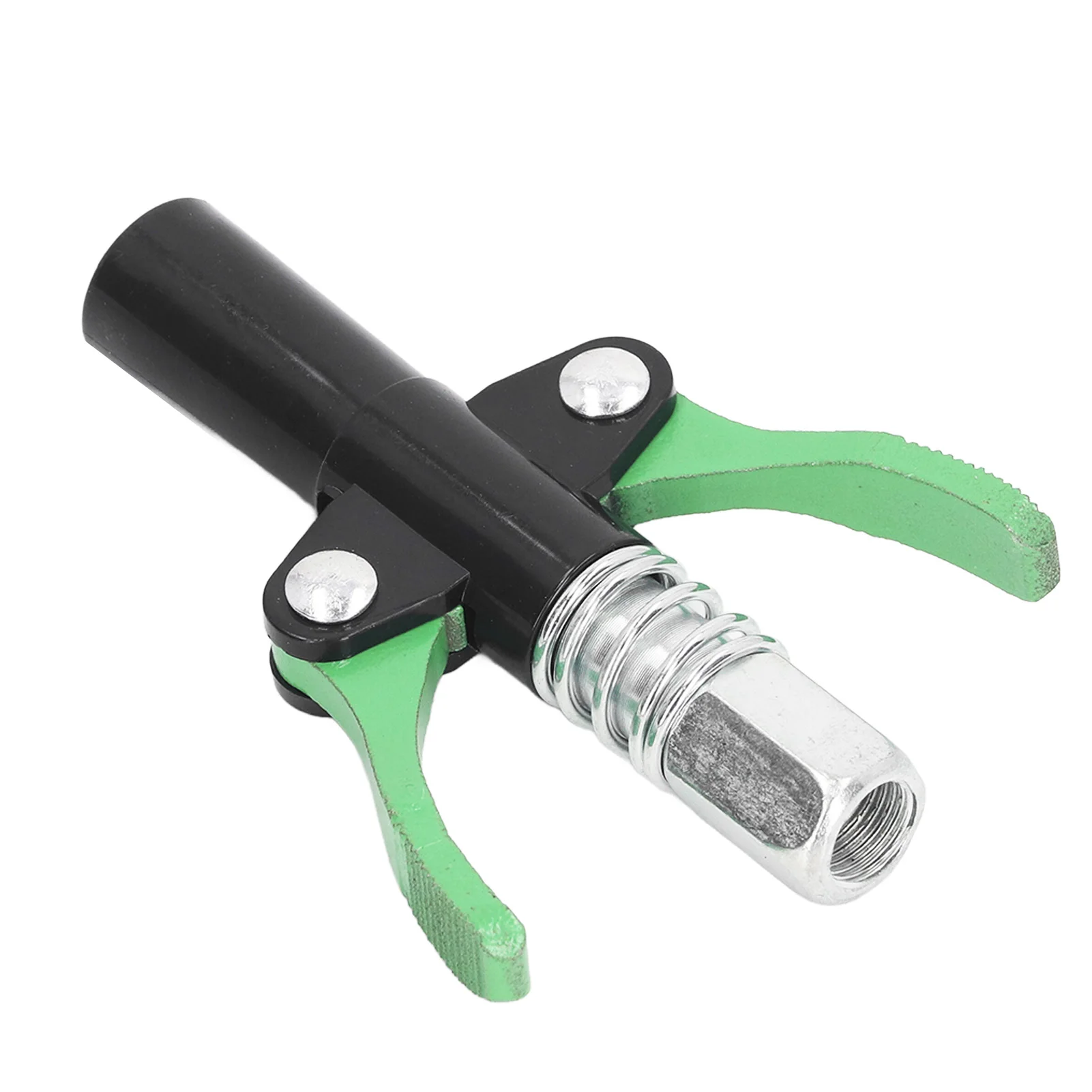 Double Handle Grease Gun Coupler Minimum High Pressure Self Locking Quick Release Lock Tip Oil Injection Nozzle