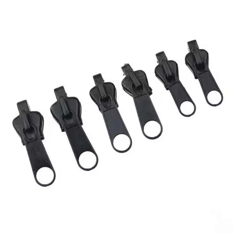 6/12/24pcs Zipper Repair Kit Universal Instant Fix Multifunctional Replacement Zip Slider Teeth for Clothing Bags Jackets Crafts