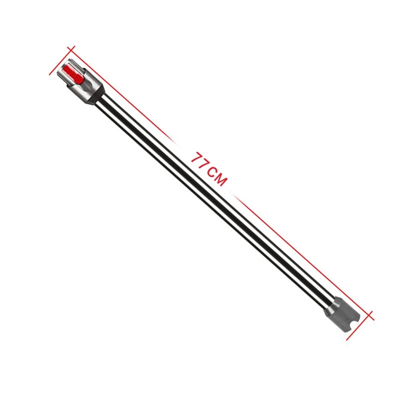 Barre de tuyau droite à dégagement rapide en aluminium mince, extension en métal pour Dyson V12 V10, déterminer le tube de baguette, le plus récent