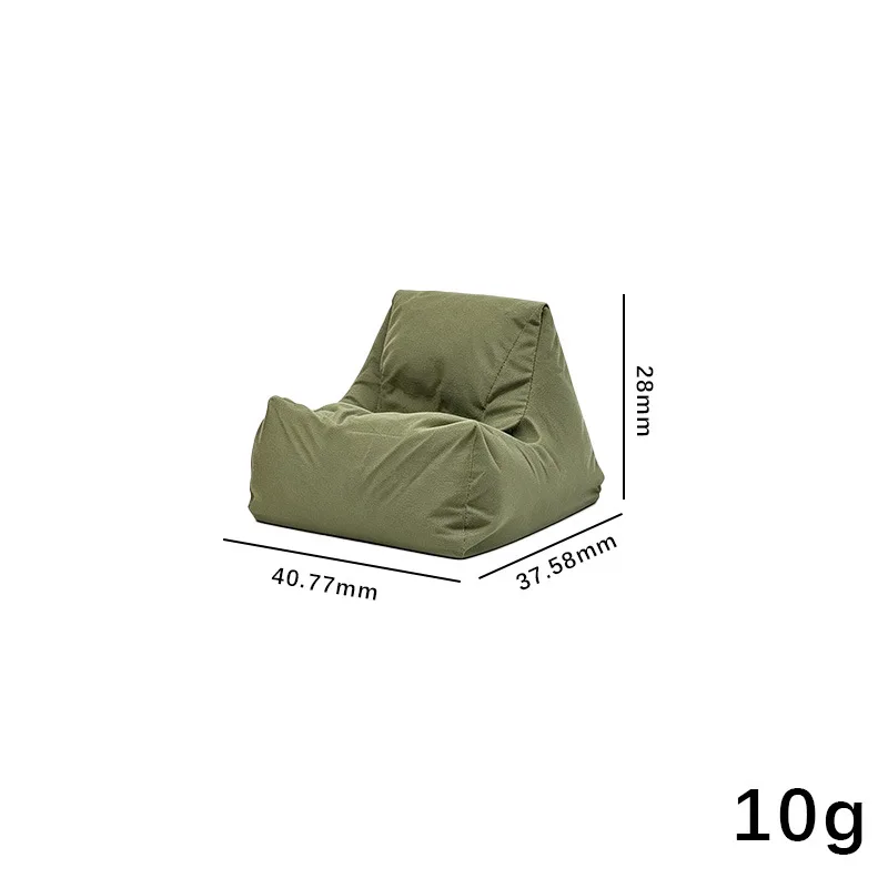 Mini Single Sofa Model Sofa Miniature Furniture Living Room Scene Accessory Pretend Play Decor Desktop Decoration Home Decor