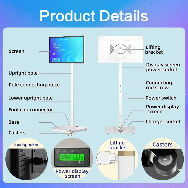 Wireless Rotating 23.8