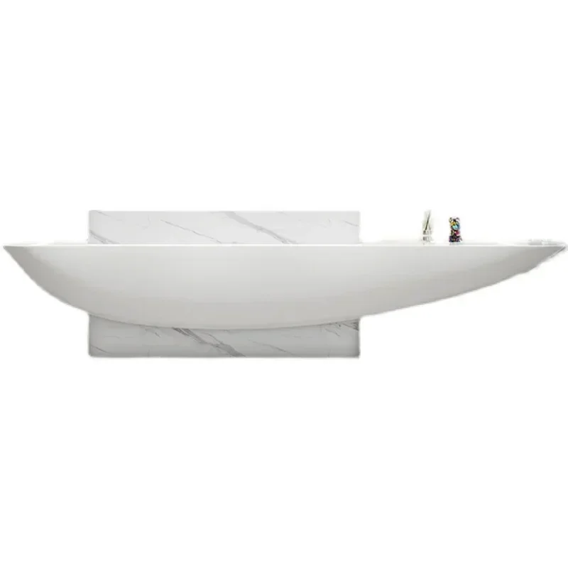 Cashier Table Luxury White Reception Desk Cash Store Podium Reception Desk Simple Office Recepcion Mostrador Hotel Accessories