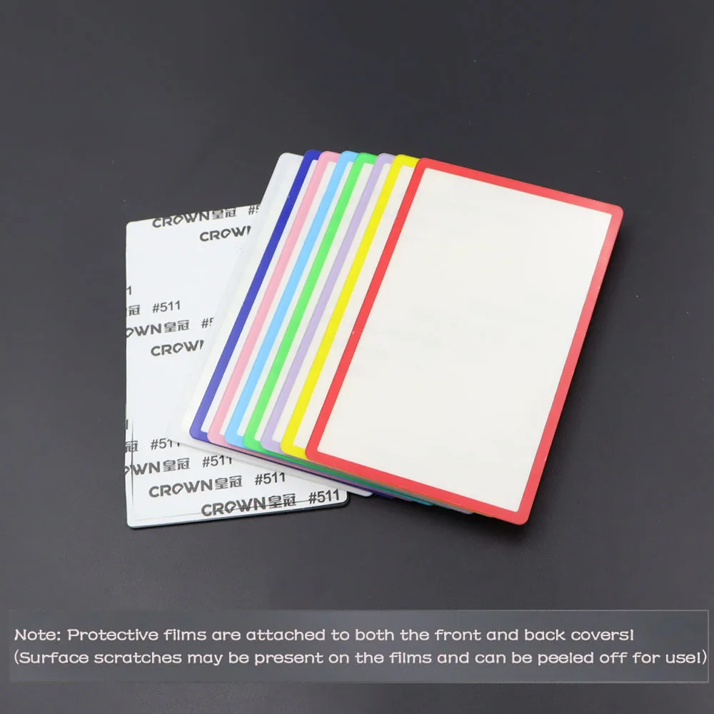 For 2DS Colorful Top Surface Mirror Outer Lens Cover Upper LCD Screen Front Plastic Cover Screen Replacement