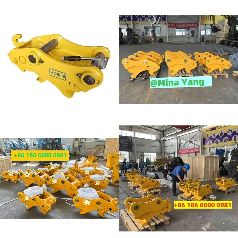 for HOMIE Mechanical Quick Connect Manual Bucket Quick Coupler Hitch for 4ton 5ton 8ton 10ton 12ton 15ton Excavators