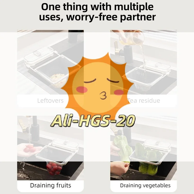 

Многофункциональный сетчатый фильтр-мешок для слива, быстросохнущая подвесная корзина-держатель для кухонной раковины для хранения остатков пищи