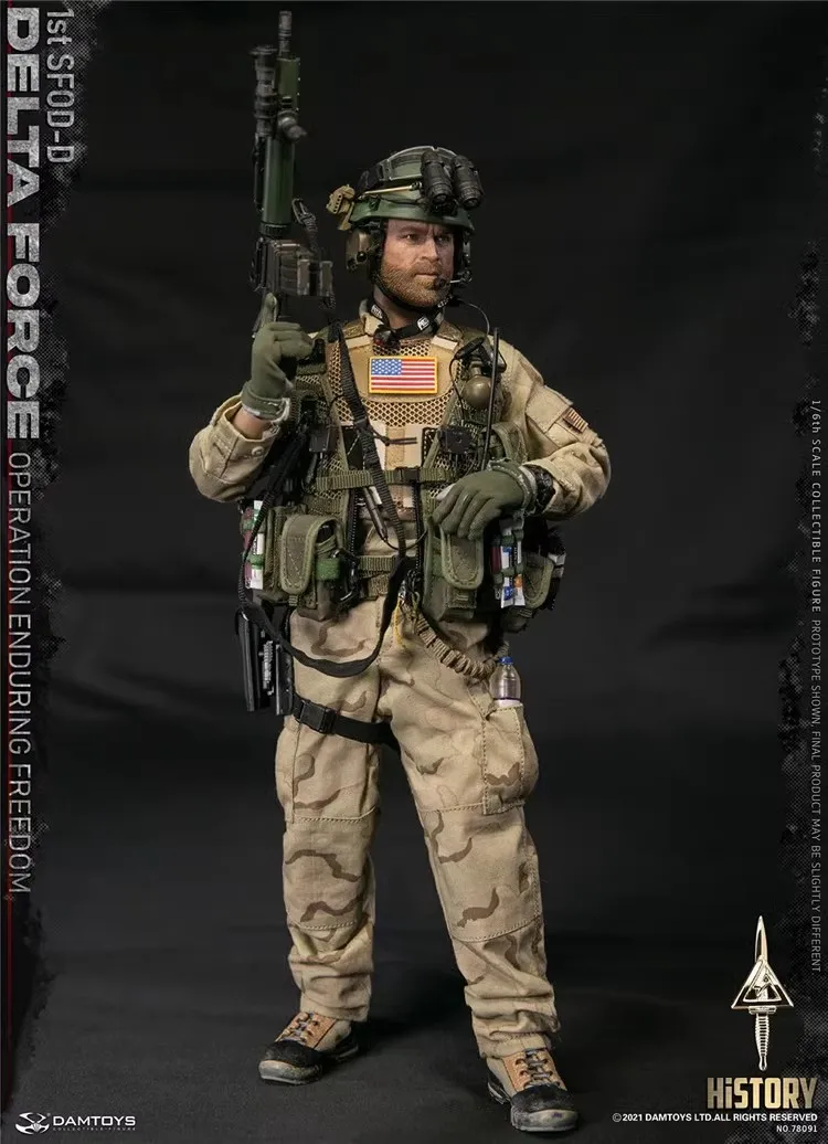 DAMTOYS DAM 78091 1/6 Soldier DELTA FORCE 1st SFOD-D Full Set 12'' Action Figure Model Toy In Stock