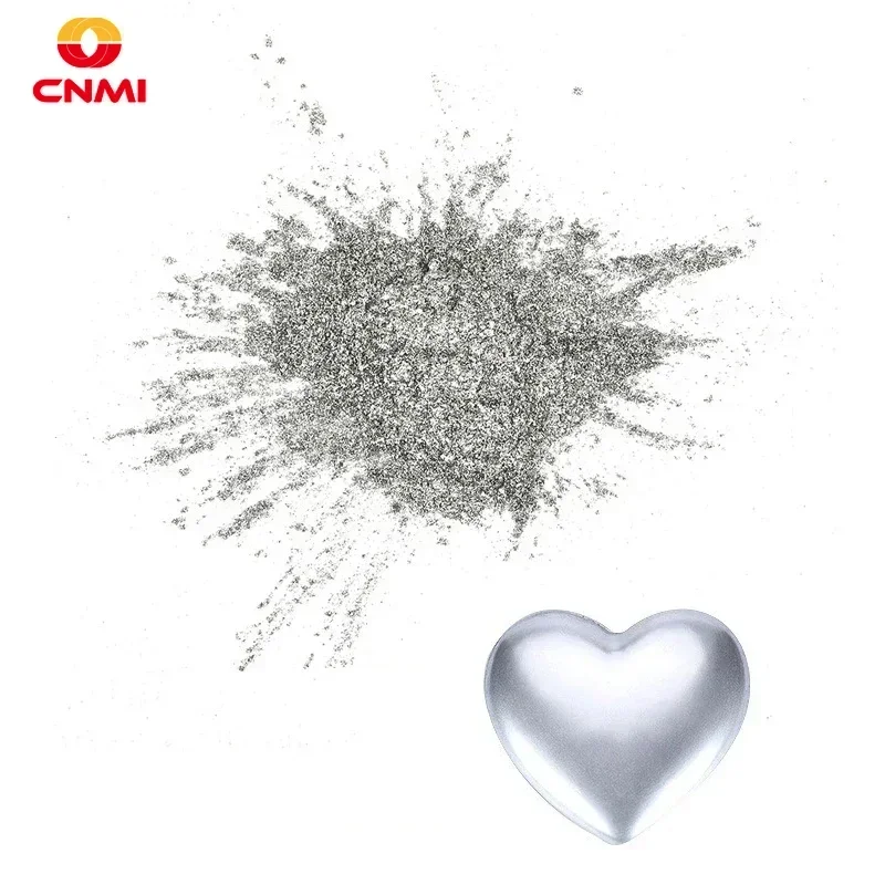 

60/100g Metallic Resin Pigments Shimmer Silver Color Pearlescent Pigment Dye For UV Resin Jewelry Making Automotive Car Painting