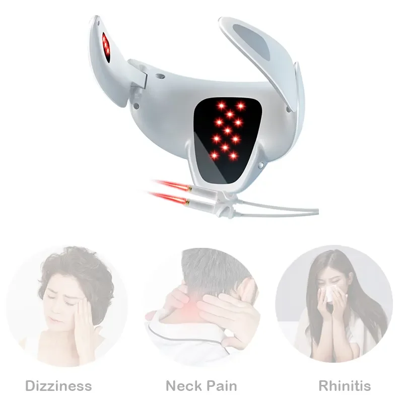 Class II Medical Cold a Therapy Device for Cervical Vertebrae Pain Relief LLLT Neck Spine Rhinitis Physiotherapy Equipment