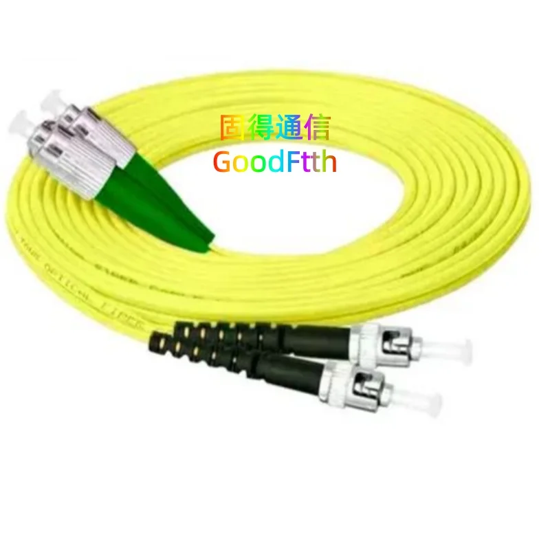

Patch Cord Lead FC/APC to ST/UPC SM G657B3 Duplex Cable Patchcord GoodFtth